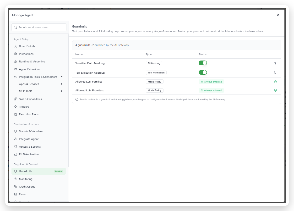 The Edit Tool Permission screen, listing skills with per-skill approval toggles